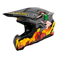 CAPACETE AIROH TWIST 3.0 ADVENTURE CINZA na internet