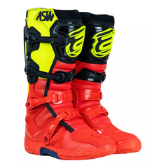 BOTA ASW ELEVATE FLUOR/VERMELHA