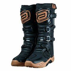 BOTA ASW ENDURO PRETO/MARROM