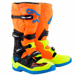BOTA ALPINESTARS TECH 5 LARANJA FLUOR