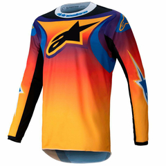 KIT CALÇA + CAMISA ALPINESTARS FLUID WURX 2025 LARANJA na internet