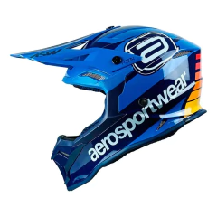 CAPACETE ASW FUSION 2.0 AZUL MARINHO - Rudnick Motos