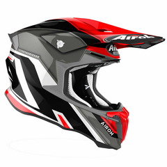 CAPACETE AIROH TWIST 2.0 SHAKEN VERMELHO GLOSS