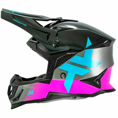 CAPACETE MATTOS RACING ATOMIC ICON 2024 ROSA na internet