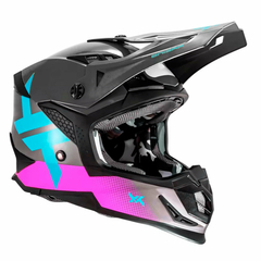 CAPACETE MATTOS RACING ATOMIC ICON 2024 ROSA