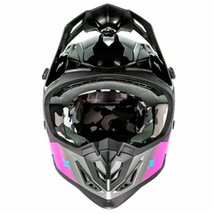 CAPACETE MATTOS RACING ATOMIC ICON 2024 ROSA - comprar online