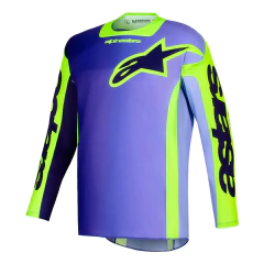 KIT CALÇA + CAMISA ALPINESTARS RACER PORTL ROXO/FLUOR 2026 na internet