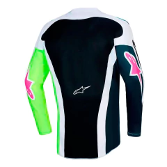 KIT CALÇA + CAMISA ALPINESTARS RACER PORTL VERDE FLUOR 2026 - Rudnick Motos