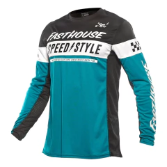 CALÇA + CAMISA FASTHOUSE GRINDHOUSE AZUL AÇO na internet