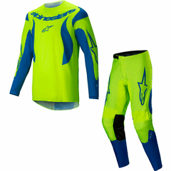 KIT CALÇA + CAMISA ALPINESTARS FLUID HAUL 2025 FLUOR