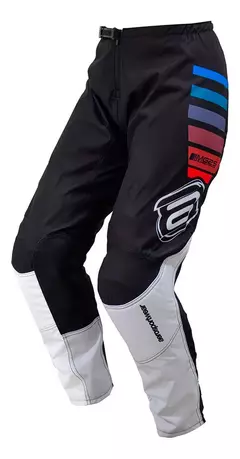 CALÇA + CAMISA ASW IMAGE RELAY 2025 BRANCO/PRETO - Rudnick Motos