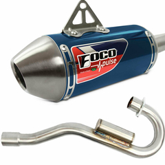 PONTEIRA + CURVA FOCO RACING PULSE CRF250F 19/25 - loja online