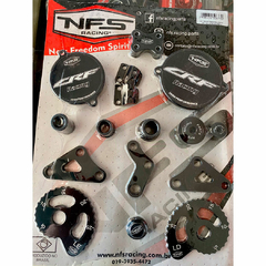 KIT 15 PEÇAS DE ALUMINIO NFS RACING ANODIZADAS CRF230 - comprar online
