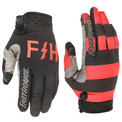 LUVA FASTHOUSE SPEED STYLE AKIN PRETO/VERMELHO
