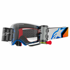 ÓCULOS ALPINESTARS SUPERTECH ROLL- OFF LENTE TRANSPARENTE