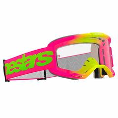 ÓCULOS ALPINESTARS VISION 5 WORDMARK LENTE TRANSPARENTE - comprar online