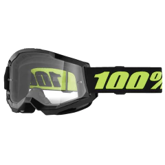 ÓCULOS 100% STRATA 2 SOLAR ECLIPSE LENTE TRANSPARENTE