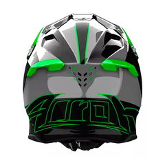 CAPACETE AIROH TWIST 3.0 SHARD PRETO/VERDE - Rudnick Motos