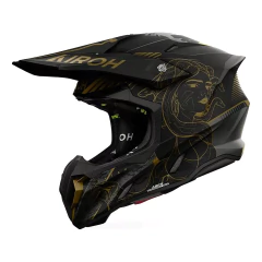 CAPACETE AIROH TWIST 3.0 TITAN PRETO na internet