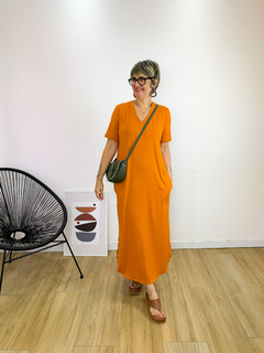 Vestido Renata Mostarda - comprar online