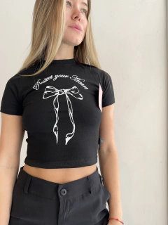 Baby tee moño - comprar online