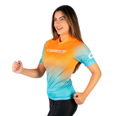 Camisa Cabani Essence Feminina Laranja na internet