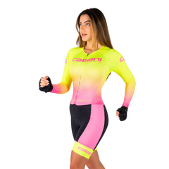 Macaquinho Cabani Essence Manga Longa - Cabani Sports | Vestuários de Ciclismo  