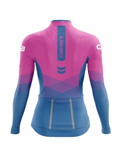 Camisa Cabani Nitro Rosa Manga Longa - comprar online