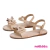 SANDALIAS MOLEKINHA CREMA