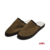 PANTUFLAS SUFFLE CORDEROY MARRON