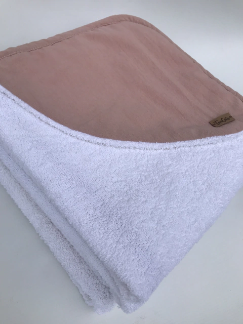 Toallon Doble Felpa Rosa Viejo - comprar online