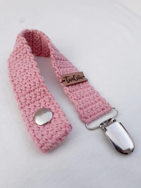 Portachupete a Crochet Rosa Viejo - comprar online