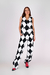 Pantalón GASSET ARLEQUÍN Negro