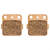 Pastilha Freio Traseira KX 65 00/23 KX 80 98/00 KX 85 01/23 KX 100 98/21 KLX 140 08/23 Original