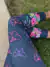 CALZA TIRO ALTO BUTTERFLIES AND FLOWERS - AC TIENDA