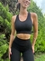 CONJUNTO SEAMLESS (TOP + CALZA) NEGRO