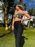Imagen de CALZA TIRO ALTO JACQUARD NEGRO
