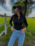 BODY SEAMLESS MANGAS LARGAS NEGRO en internet