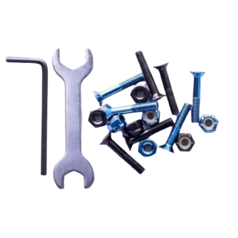 PARAFUSO SKATE HONDAR AZUL ALLEN 7/8