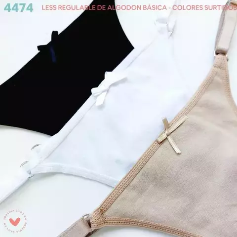 4474 BOMBACHA LESS CON CORREDEREA ALGODON Y LYCRA