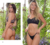 607 CONJUNTO TOP Y TANGA LES EN MICROFIBRA