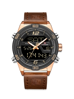 Reloj Naviforce NF9128 con hora análoga y digital, LCD electrónico