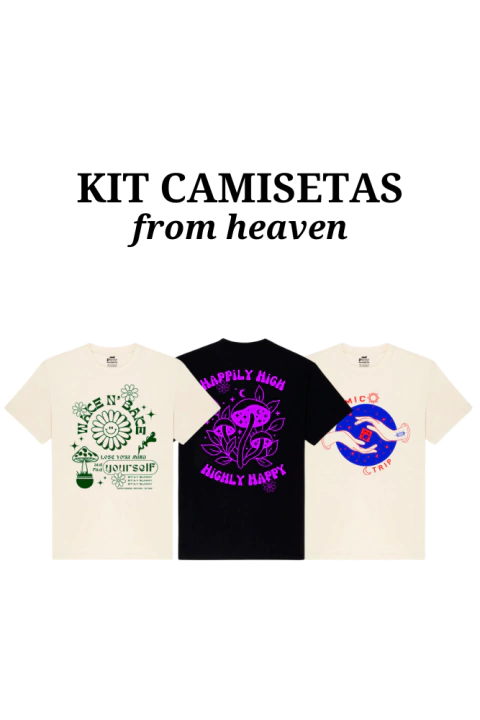 Kit 3 Camisetas from HEAVEN - comprar online