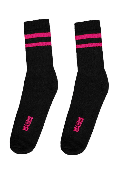 Meia Old School Listrada Pink Neon - comprar online