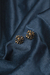 Brinco Pirate Skull Ouro Velho