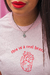 Camiseta Rosa Real Heart