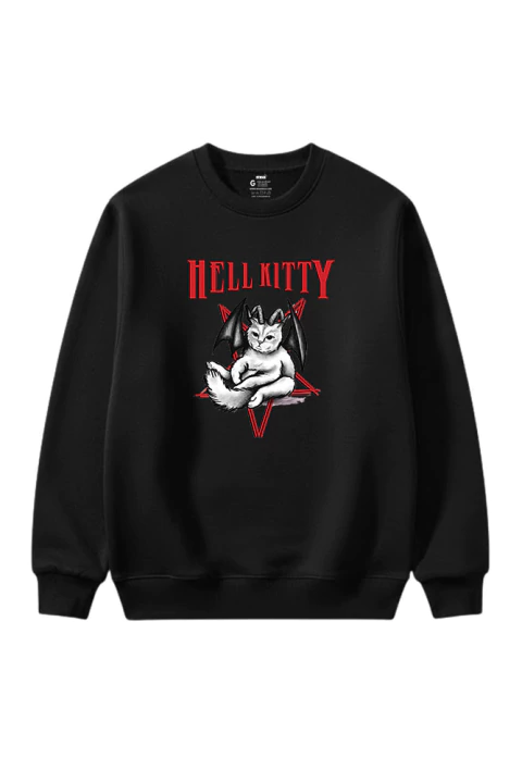Moletom Preto Hell Kitty - comprar online