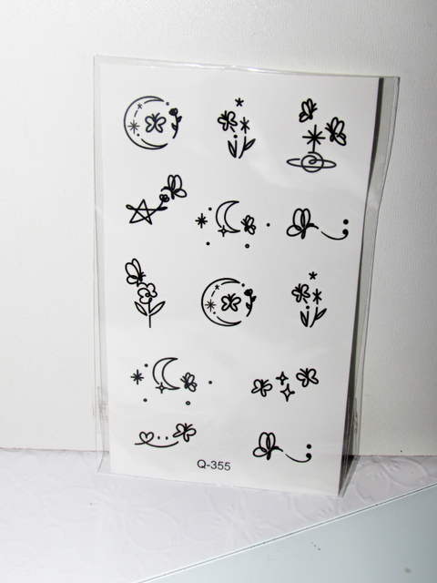 Adesivo de Tatuagem Temporária - Desenhos - comprar online