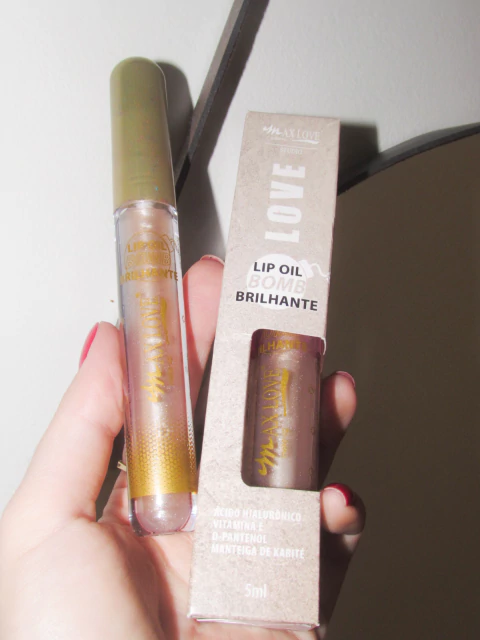 Lip Oil Bomb Brilhante Cor 52 - Max Love - comprar online