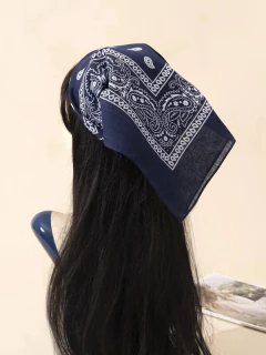 BANDANA AZUL MARINHO - comprar online